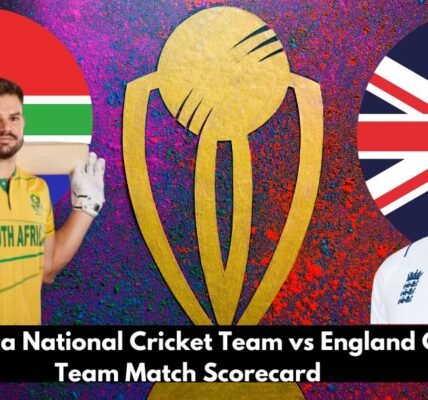 South Africa National Cricket Team vs England Cricket Team Match Scorecard